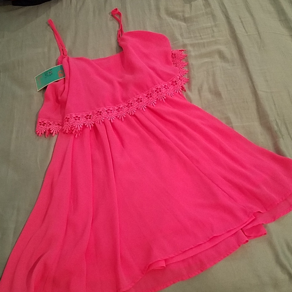 Pink dress
